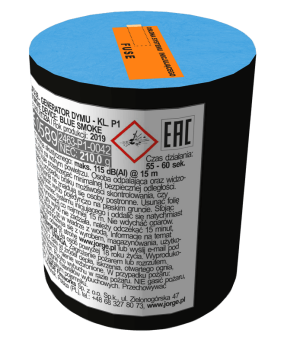 Smoke fountain 60s - Blue