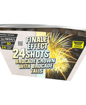 Finale Effect - Brocade Crown With Brocade Tails
