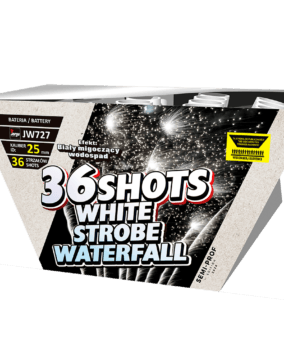 White Strobe Waterfall